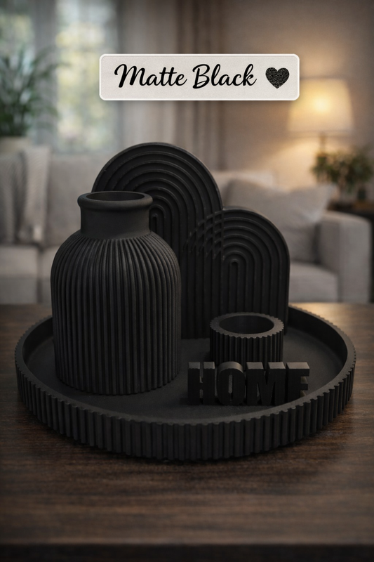 Minimalist Arch Vase Decor Set