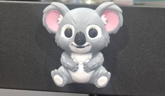 Flexi Koala Fridge Magnet | Cute 3D Printed Australian Collectible
