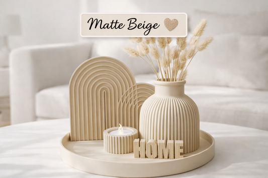 Minimalist Arch Vase Decor Set